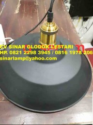 Lampu Industri WD E27 Hitam